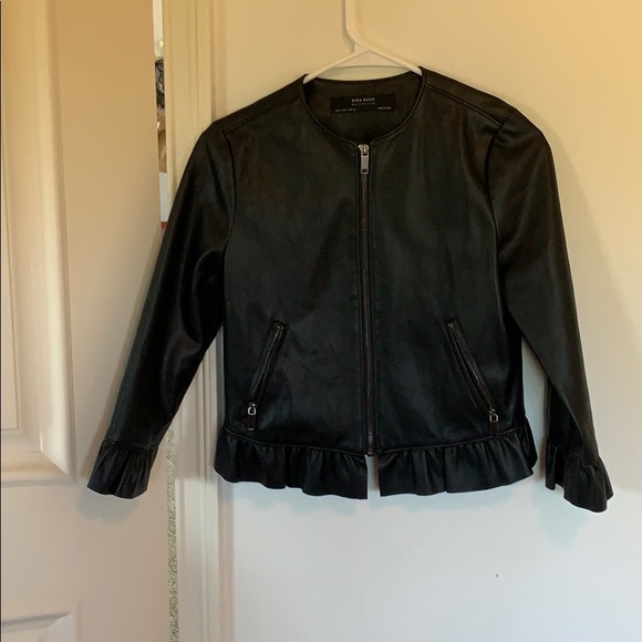 Faux leather jacket - Picture 1 of 3